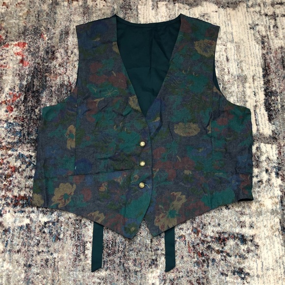 Vintage patterned vest - Picture 1 of 2